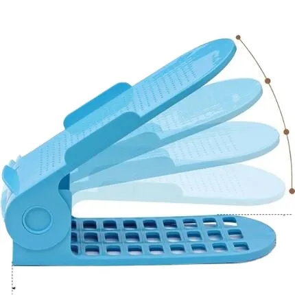 ファクトリー・アウトレット ファッショナブルなマルチカラーの折りたたみ式シューズラック、屋内用