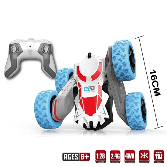 1:28 リモートコントロール車両 DIY アセンブリとスプライシング回転ローリングアクロバティック 360 度回転タンブリングツイストダブル