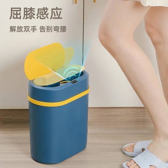 自動センサーゴミ箱スマートセンサー電気ゴミ箱プラスチックホームエコ