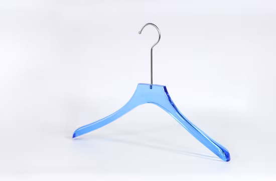 ハンガーメーカープラスチックパンツハンガー男性女性子供ハンガー黒ディスプレイ用クリップ付き